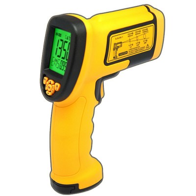 Smart Sensor AS872 Digital Non-contact -18-1350C LCD display IR laser Temperature measurement VS GM1350 infrared thermometer